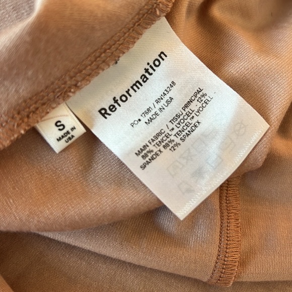 Reformation Blush Color Knit Dress - Picture 5 of 5